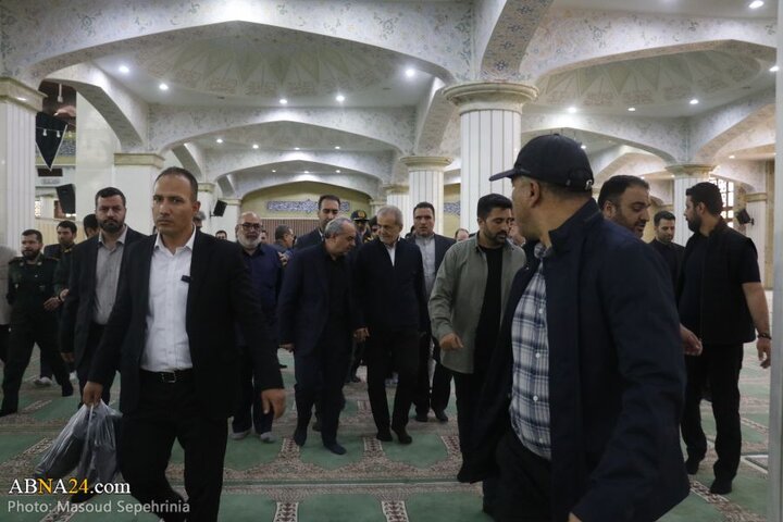 مراسم اولین سالگرد شهدای خدمت با حضور رئیس جمهور در تبریز