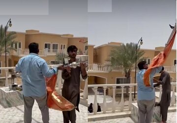 اقدامی جنجال‌برانگیز در کراچی؛ پایین کشیدن اجباری نمادهای شیعه با قطع آب و برق