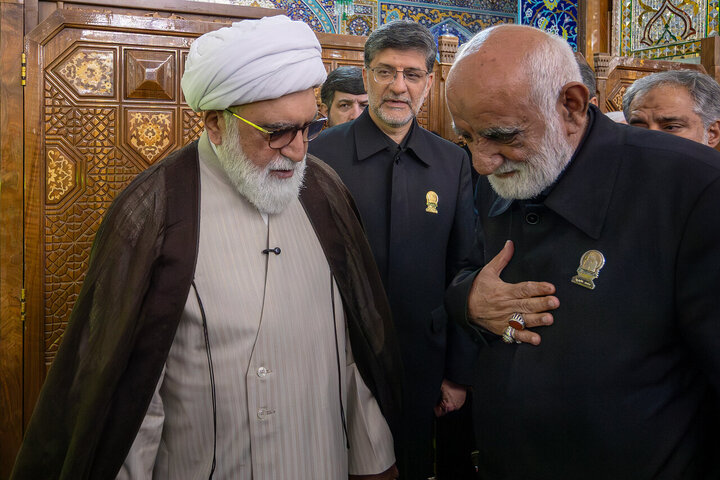 تقرير مصور| إقامة الذكرى السنوية للشهيد آية الله "رئيسي" في حرم الإمام الرضا(ع)