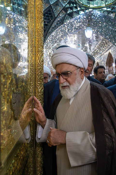 تقرير مصور| إقامة الذكرى السنوية للشهيد آية الله "رئيسي" في حرم الإمام الرضا(ع)