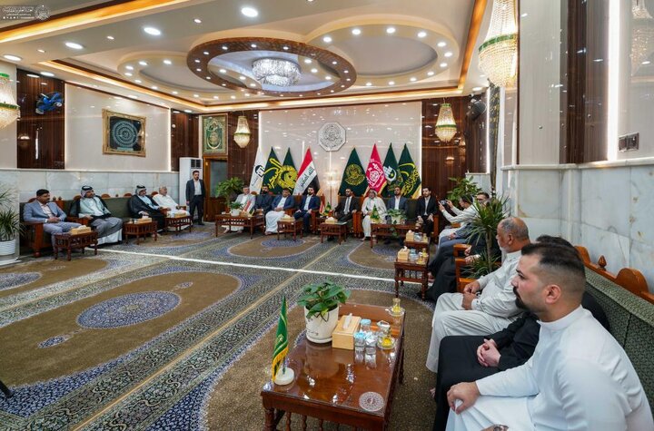 تقرير مصور| العتبة العلوية تستضيف المواكب لمباحثة الاستعدادات والتحضيرات بمناسبة عيد الغدير