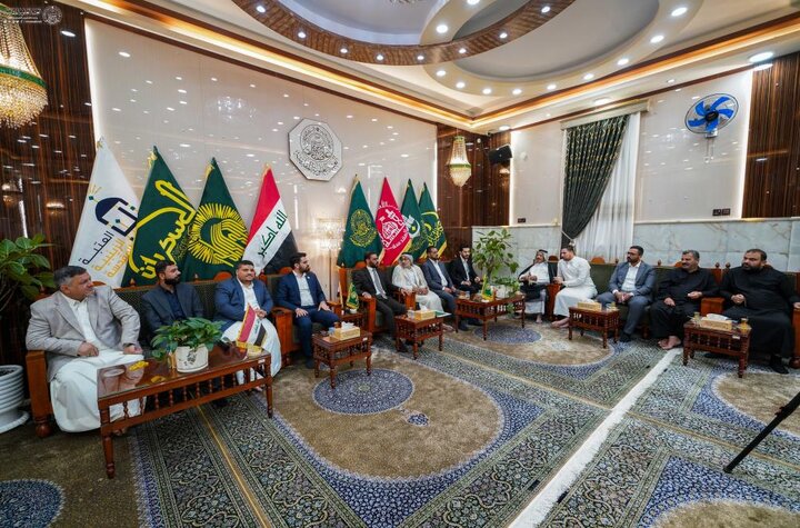 تقرير مصور| العتبة العلوية تستضيف المواكب لمباحثة الاستعدادات والتحضيرات بمناسبة عيد الغدير