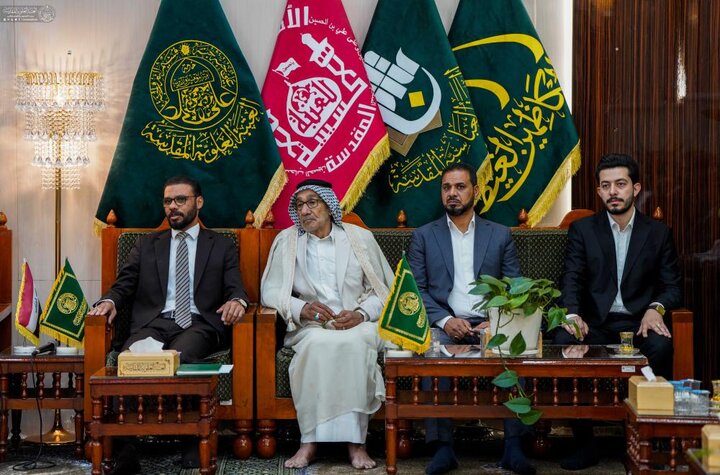 تقرير مصور| العتبة العلوية تستضيف المواكب لمباحثة الاستعدادات والتحضيرات بمناسبة عيد الغدير