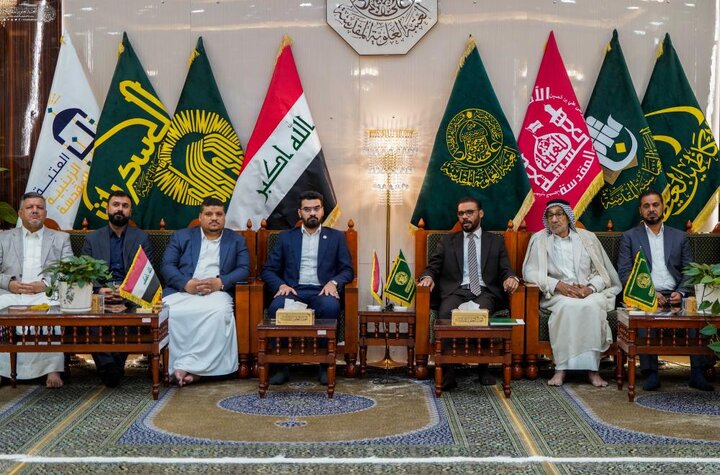 تقرير مصور| العتبة العلوية تستضيف المواكب لمباحثة الاستعدادات والتحضيرات بمناسبة عيد الغدير