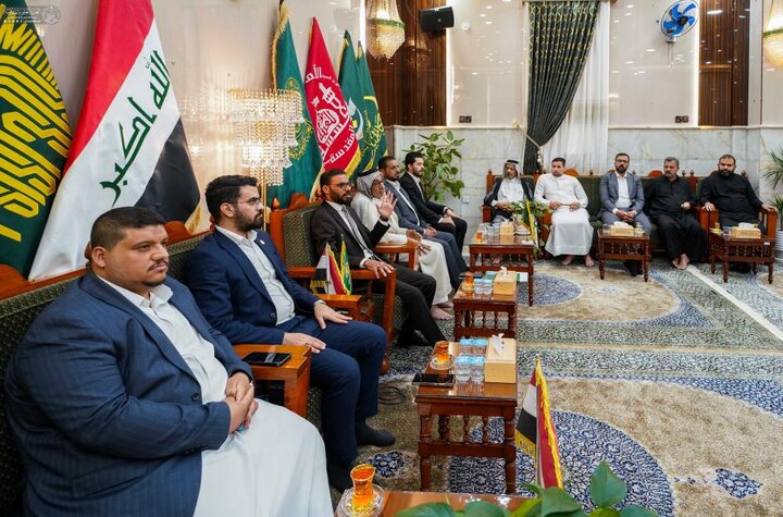 تقرير مصور| العتبة العلوية تستضيف المواكب لمباحثة الاستعدادات والتحضيرات بمناسبة عيد الغدير