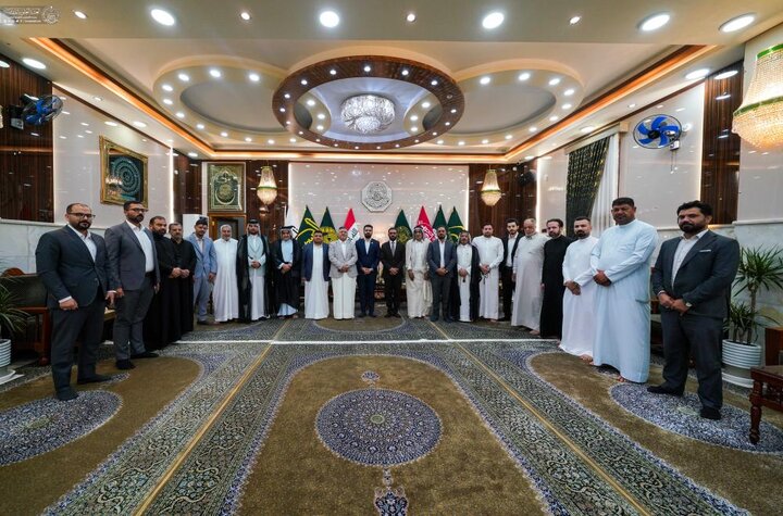 تقرير مصور| العتبة العلوية تستضيف المواكب لمباحثة الاستعدادات والتحضيرات بمناسبة عيد الغدير