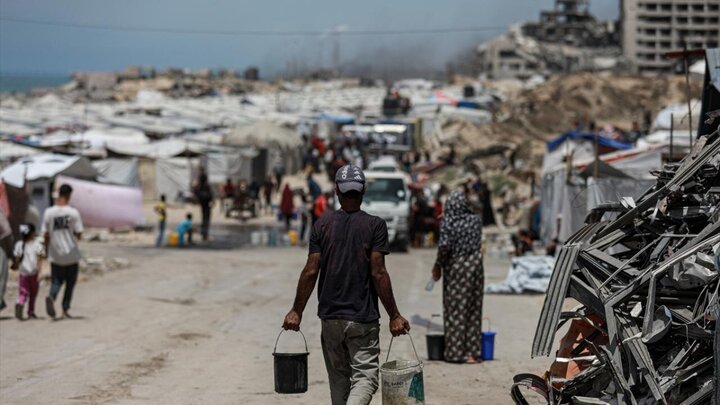 تقرير مصور| أزمة ماء شديدة في مخيم الشاطئ للنازحين بسبب حصار يفرض الكيان الصهيوني