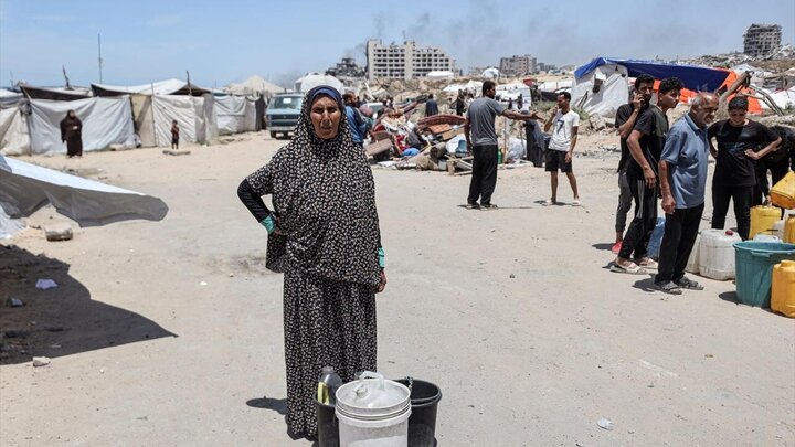 تقرير مصور| أزمة ماء شديدة في مخيم الشاطئ للنازحين بسبب حصار يفرض الكيان الصهيوني