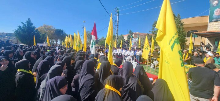 حزب الله وجماهير المقاومة يشيّعون الشّهيد عيسى قطيش في حولا