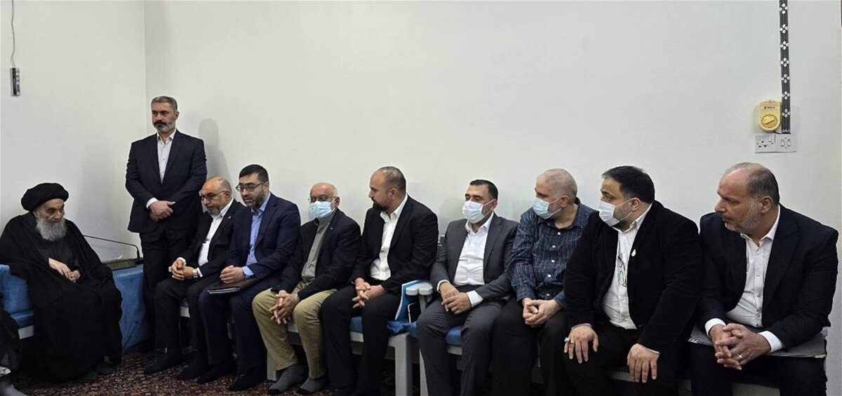 أحدث ظهور للسيد السيستاني..مؤسسة العين الدولية تلتقي المرجع الديني الأعلى في النجف+(صورة)