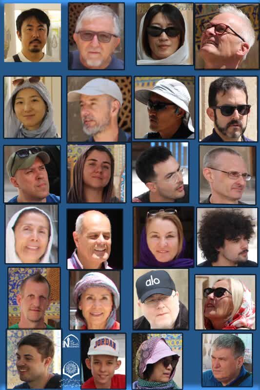 استقبال چشمگیر گردشگران خارجی از مدرسه گردشگری اسلامی ناصریه اصفهان