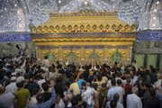 تقرير مصور/ أجواء مرقد أبي الفضل العباس (عليه السلام) في ليلة الجمعة