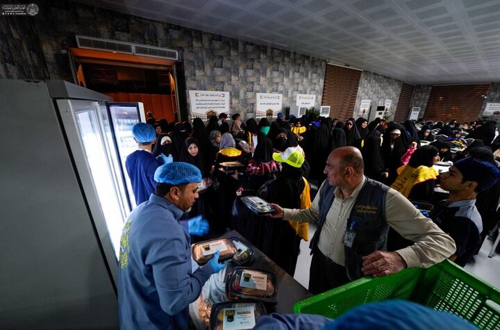 تقرير مصور/ العتبة اللعوية تقدم خدمة الضيافة للحجاج العراقيين المتوجّهين الى الديار المقدسة