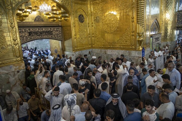مرقد أبي الفضل العباس (عليه السلام) ليلة الجمعة