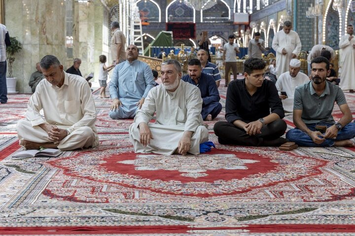 مراسم دعاء الندبة عند مرقد أبي الفضل العباس (عليه
