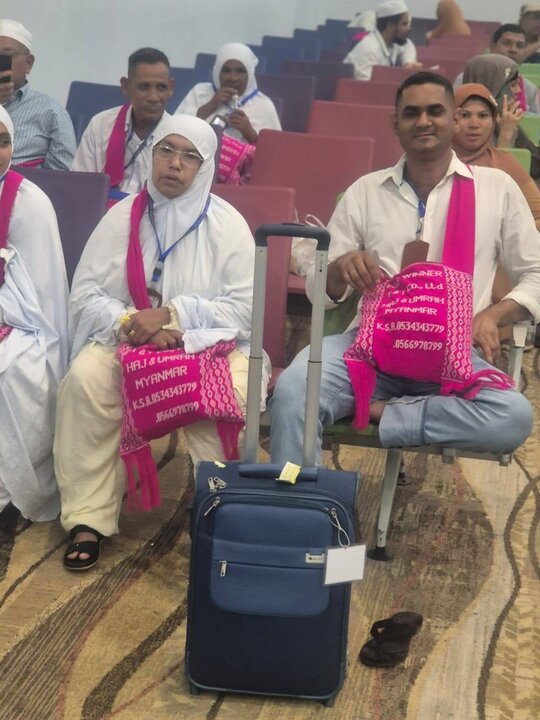 Gulf Winner ကုမ္ပဏီ မှ ဟာဂျီလောင်း အယောက် ၁၀၀ သည် ယနေ့ ဆော်ဒီ နိုင်ငံ သို့ ထွက်ခွာ ။ ။ Photos