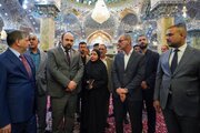 Czech Republic Ambassador to Iraq visits Al-Askariyain holy shrine