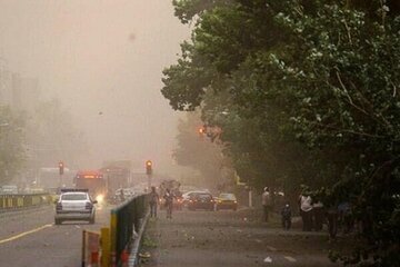 طوفان ۸۰ کیلومتری تهران: هشدار نارنجی برای روزهای آینده