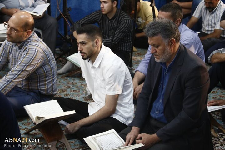 تقرير مصور| ختمة قرآنية تخليداً لذكرى شهداء الخدمة في مدينة أصفهان