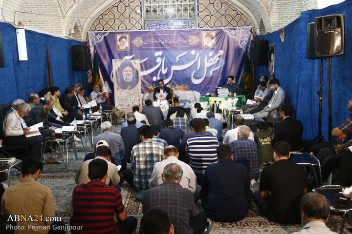 تقرير مصور| ختمة قرآنية تخليداً لذكرى شهداء الخدمة في مدينة أصفهان