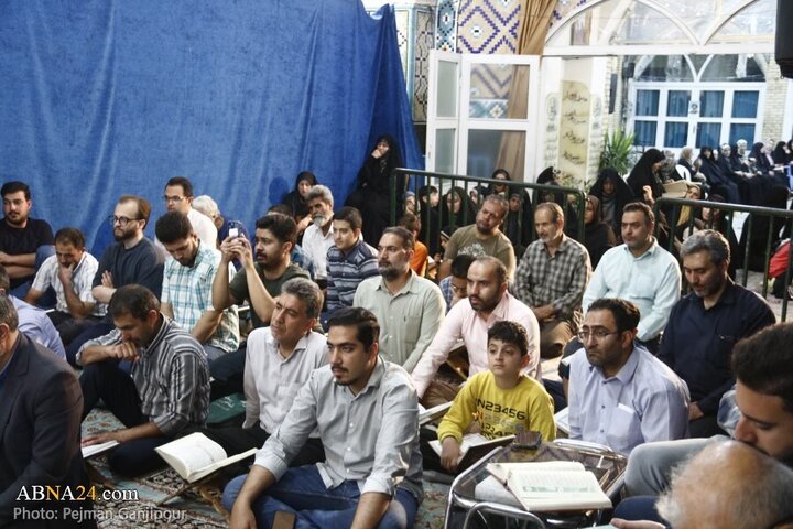 تقرير مصور| ختمة قرآنية تخليداً لذكرى شهداء الخدمة في مدينة أصفهان