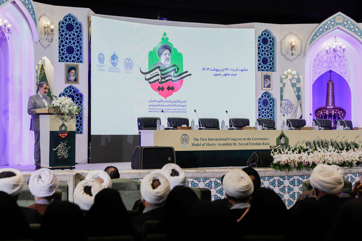 Photos: Imam Reza shrine hosts first natl. congress on Martyr Raeisi’s governance model