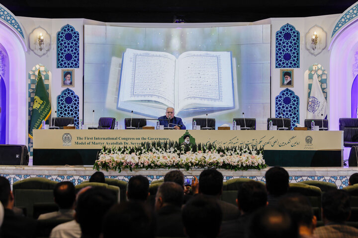 Photos: Imam Reza shrine hosts first natl. congress on Martyr Raeisi’s governance model