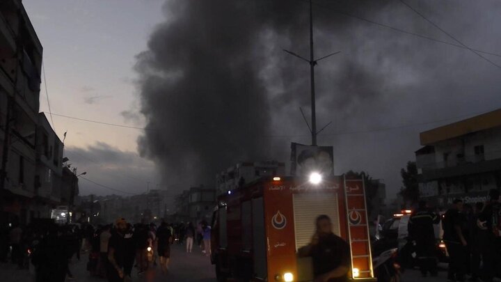 Photos: Israeli warplanes attack southern Lebanon