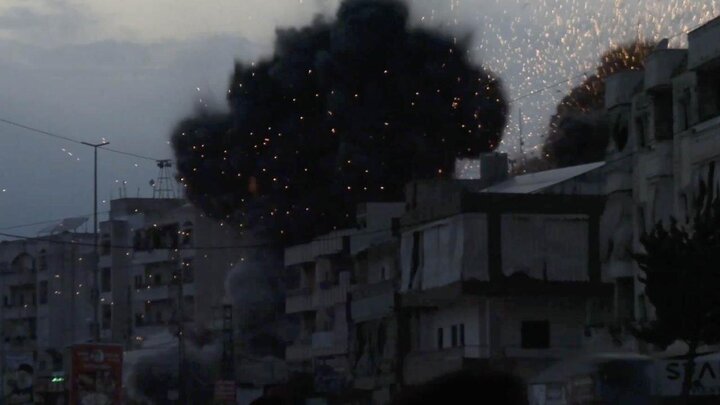 تقرير مصور| طائرات حربية تنفذ عدوانا عسكريا على جنوب لبنان