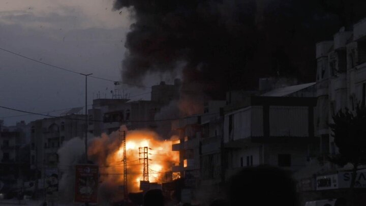 تقرير مصور| طائرات حربية تنفذ عدوانا عسكريا على جنوب لبنان