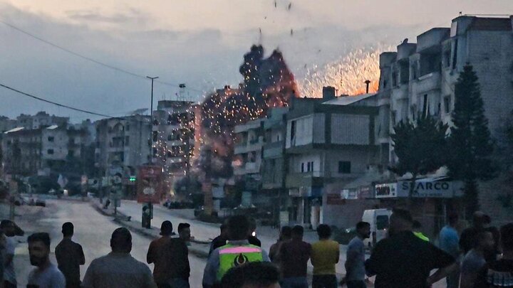 تقرير مصور| طائرات حربية تنفذ عدوانا عسكريا على جنوب لبنان