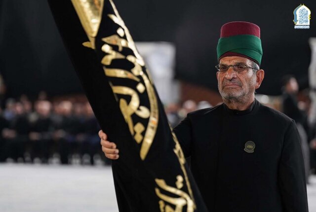 Photos: Al-Kazimayn shrine covered in black ahead of Imam Jawad martyrdom anniversary