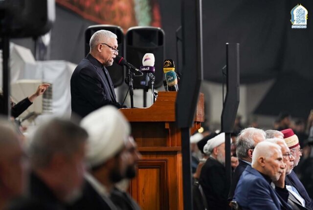 Photos: Al-Kazimayn shrine covered in black ahead of Imam Jawad martyrdom anniversary