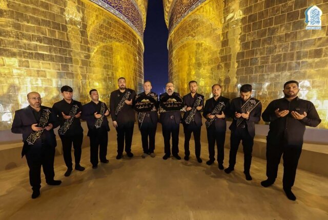 Photos: Al-Kazimayn shrine covered in black ahead of Imam Jawad martyrdom anniversary