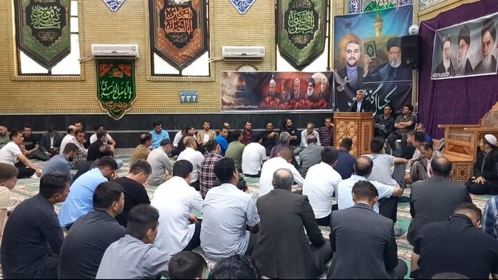 ویدیو | مراسم یادبود شهید رئیسی از طرف مهاجران افغانستانی در تهران