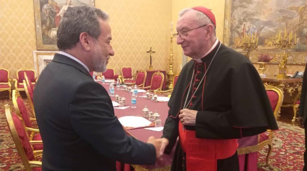 Iran reiterates rejection of two-state solution in Vatican meeting