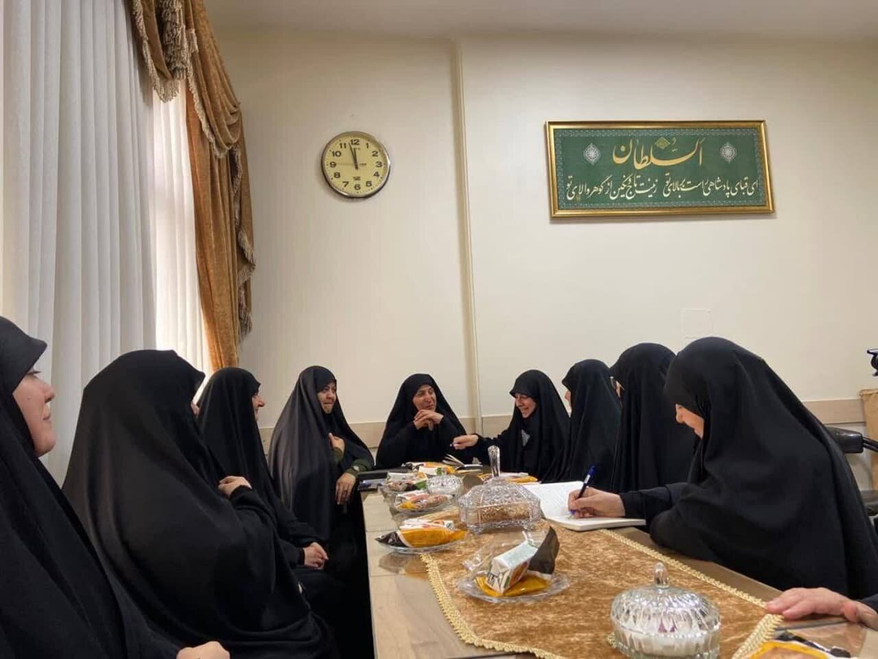 Female servants of Razavi and Alavi shrines confer on better services