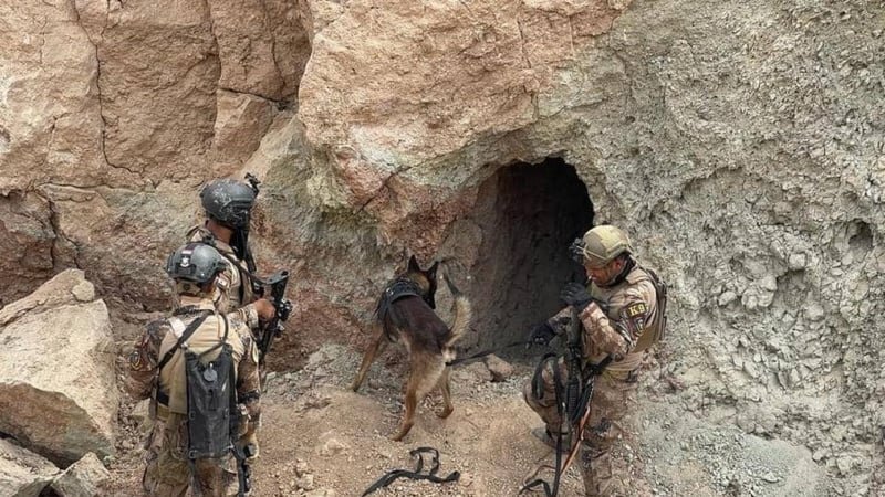 Iraqi forces uncover DAESH hideouts in Al-Anbar province