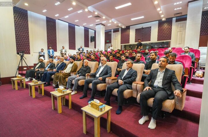 تقرير مصور| العتبة العلوية المقدسة تختتم البرنامج التطويري لشعراء المنبر الحسيني الشباب