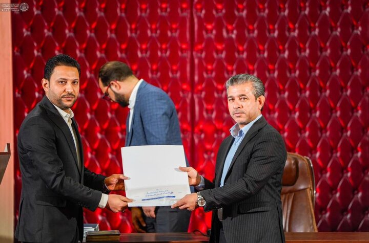 تقرير مصور| العتبة العلوية المقدسة تختتم البرنامج التطويري لشعراء المنبر الحسيني الشباب