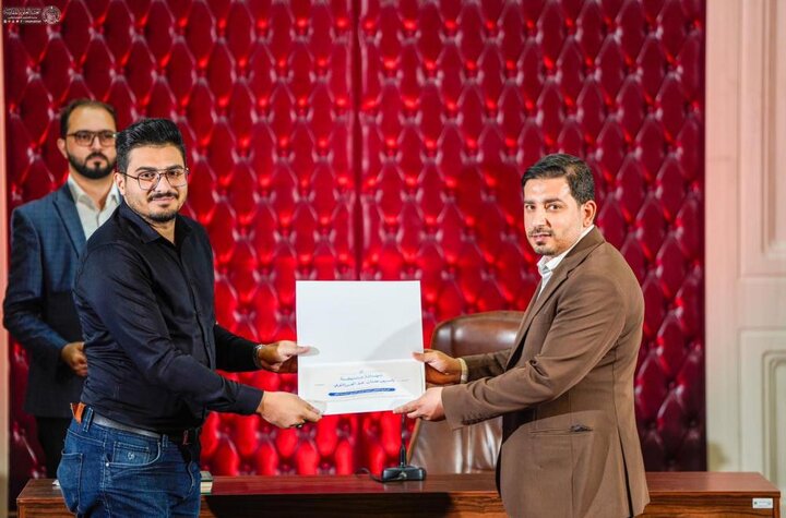 تقرير مصور| العتبة العلوية المقدسة تختتم البرنامج التطويري لشعراء المنبر الحسيني الشباب