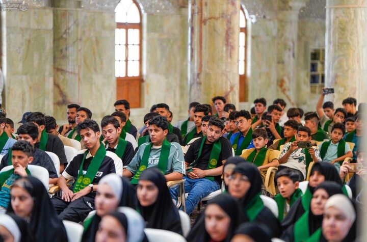 تكريم أكثر من 300 طالب وطالبة من المتفوّقين في العتبة العلويّة المقدّسة