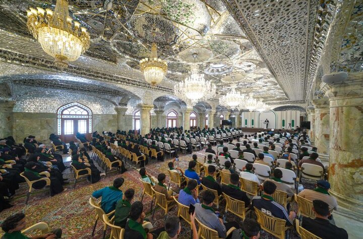 تكريم أكثر من 300 طالب وطالبة من المتفوّقين في العتبة العلويّة المقدّسة