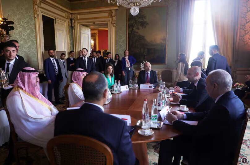 Saudi, Egyptian, Jordanian, and French Foreign Ministers meet over Gaza crisis