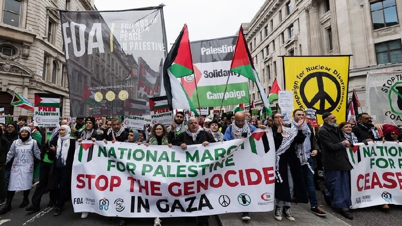 Waandamanaji Ulaya wataka jamii ya kimataifa izuie Israel kuendeleza mauaji ya kimbari Gaza