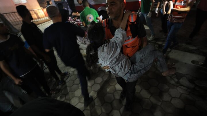 Photos: Bombing of Palestinian refugees at Fahmi Al-Jarjawi School in Gaza