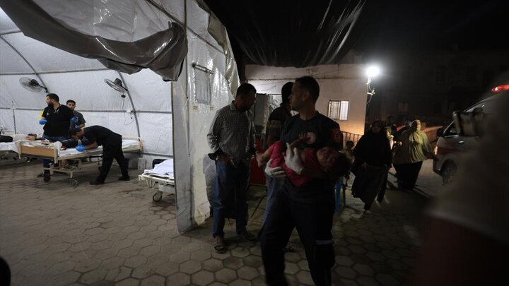 Photos: Bombing of Palestinian refugees at Fahmi Al-Jarjawi School in Gaza