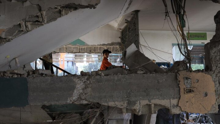 Photos: Bombing of Palestinian refugees at Fahmi Al-Jarjawi School in Gaza