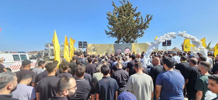 حزب الله وجماهير المقاومة يشيّعون الشّهيدين علي وحسين جابر في محيبيب