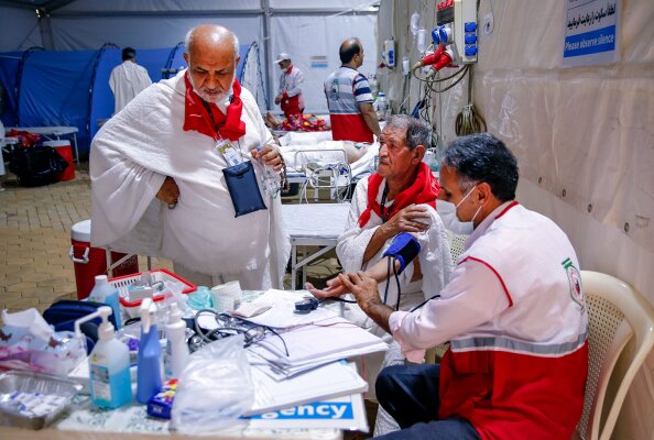 Iranian Red Crescent: Health services provided to tens of thousands of Hajj pilgrims